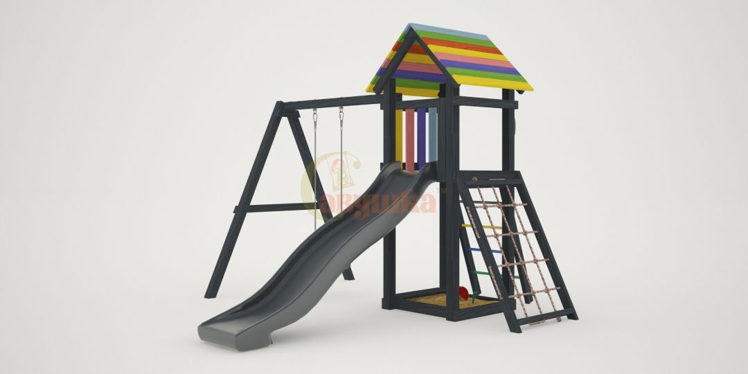 Детская площадка Савушка 7 BLACK EDITION